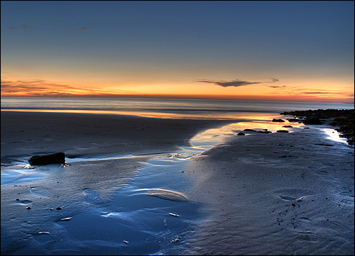 Закат на море. Фото, фотография